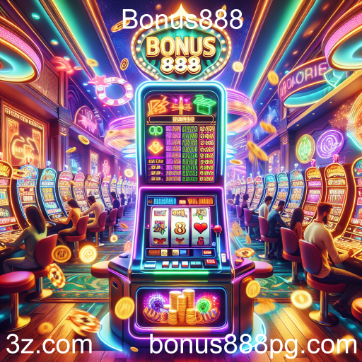 Caça-níqueis no Bonus888: Diversão e Prêmios a Cada Giro